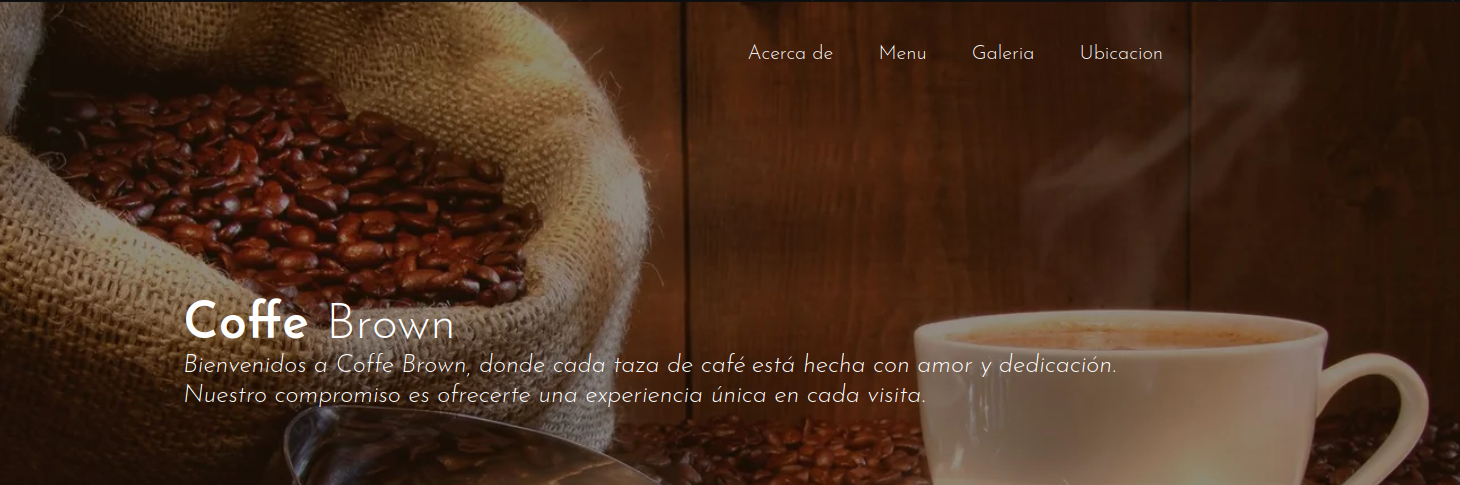 Sitio para cafetería boutique